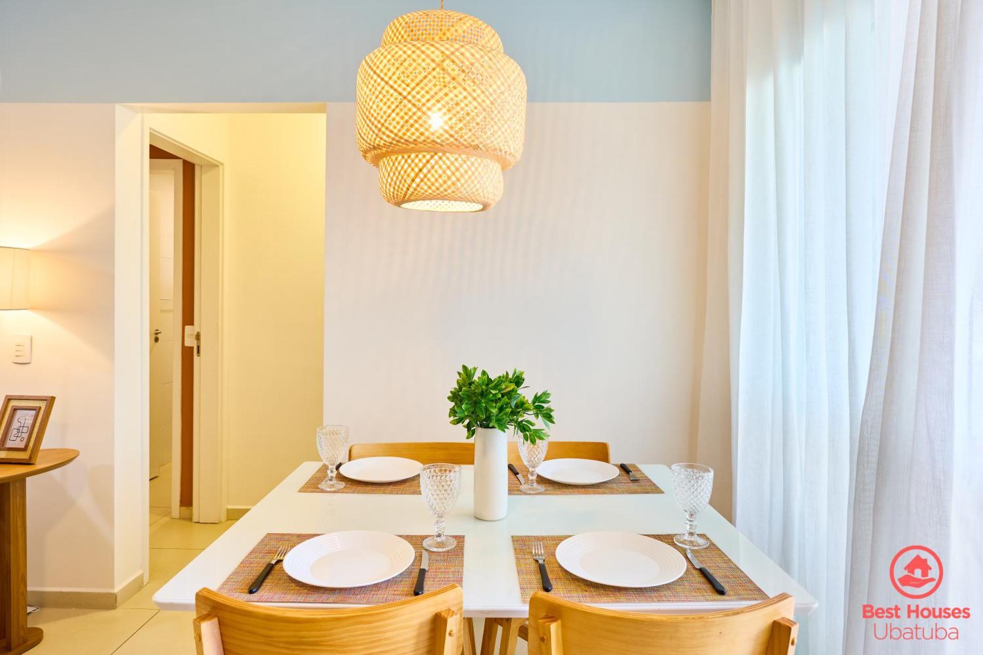 Apartamento Bh33: Lindo, Charmoso E Pertinho De 4 Praias Ubatuba
